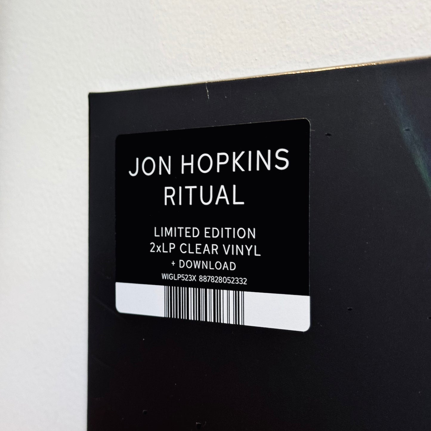 Jon Hopkins - Ritual. 2LP [Deluxe Edition Clear Vinyl]