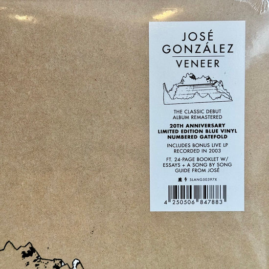 Load image into Gallery viewer, José González - Veneer. 2LP [20th Anniversary Blue Vinyl Edition]
