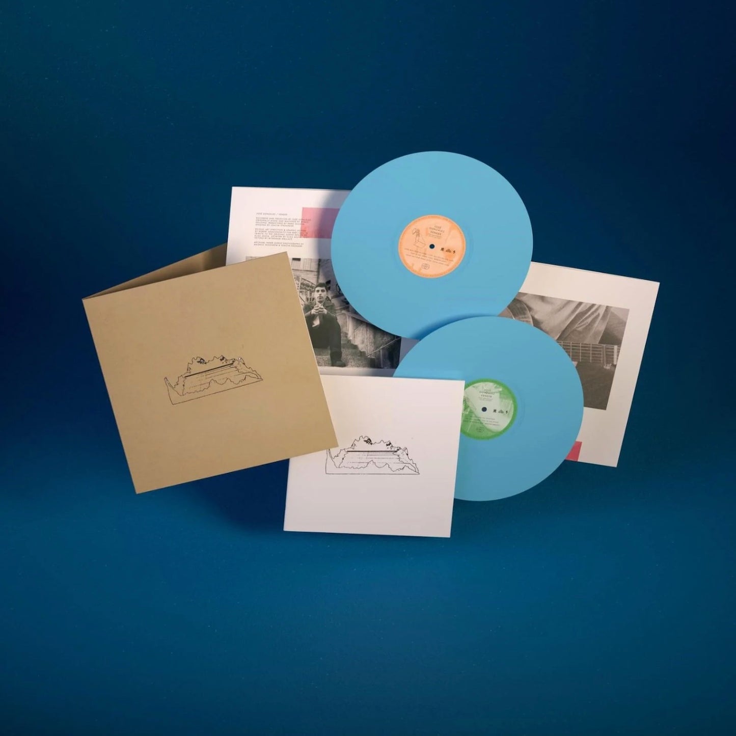 José González - Veneer. 2LP [20th Anniversary Blue Vinyl Edition]