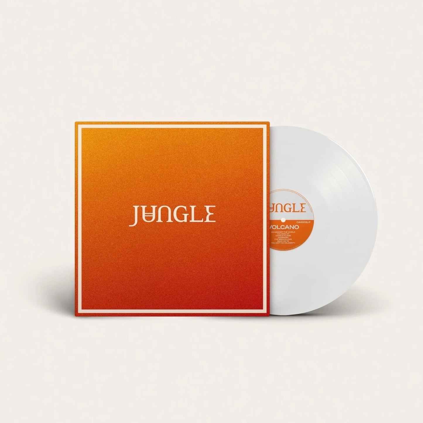 Jungle - Volcano. LP [Ltd. Etd. White Vinyl]