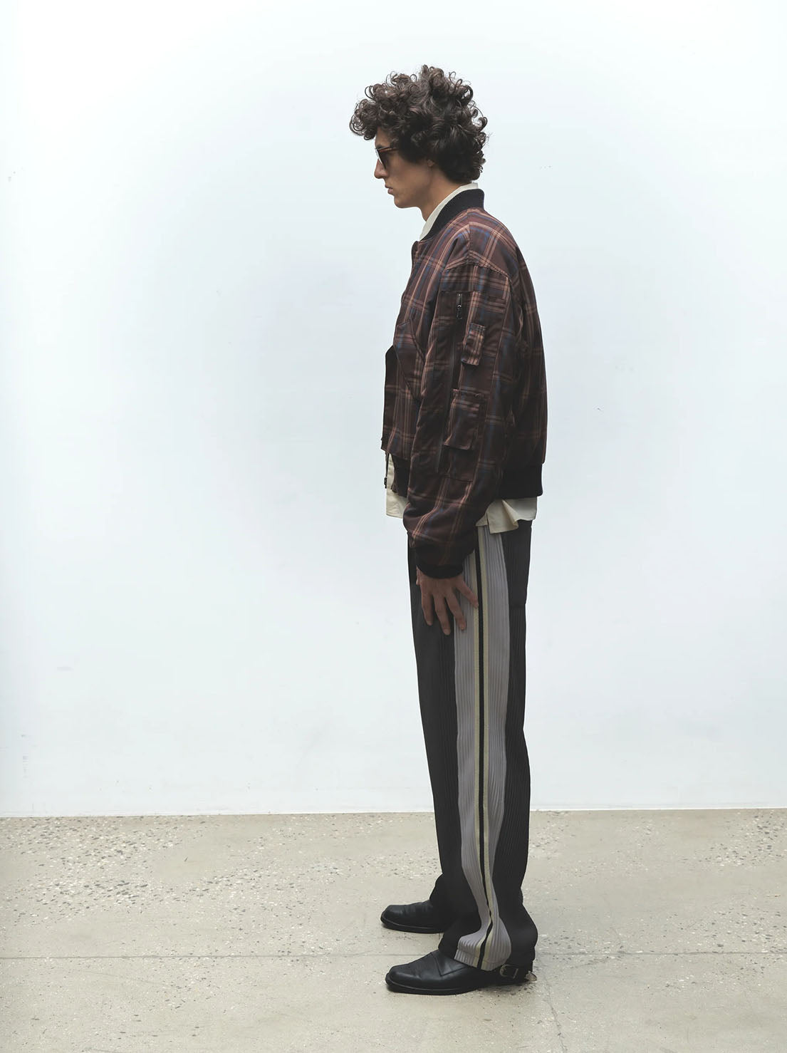 Jungles Jungles - Already In Heaven Reversible Bomber - Plaid