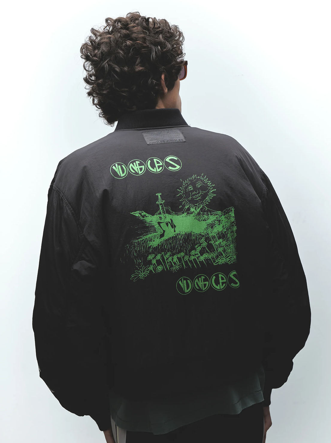 Jungles Jungles - Already In Heaven Reversible Bomber - Plaid