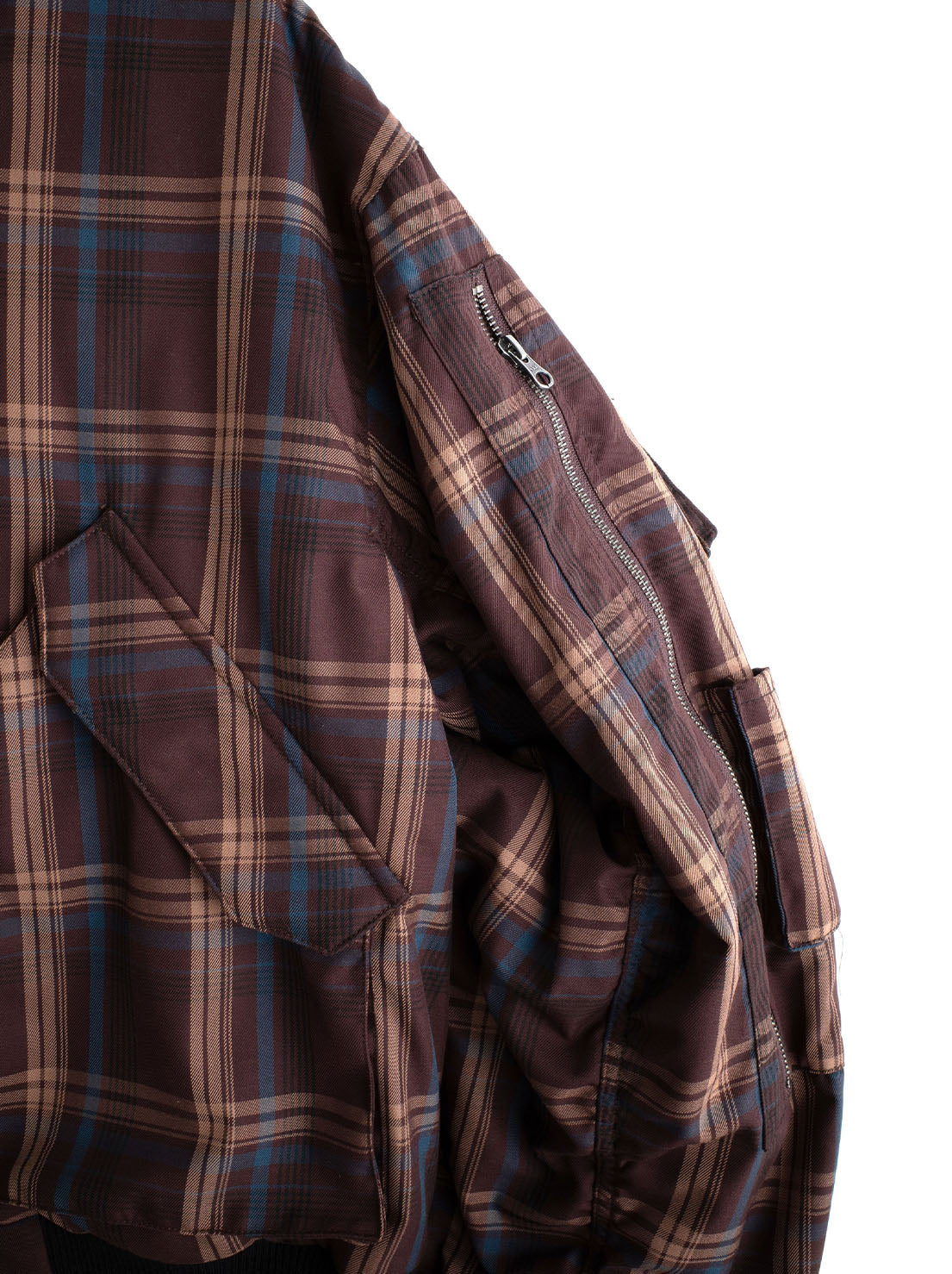 Jungles Jungles - Already In Heaven Reversible Bomber - Plaid