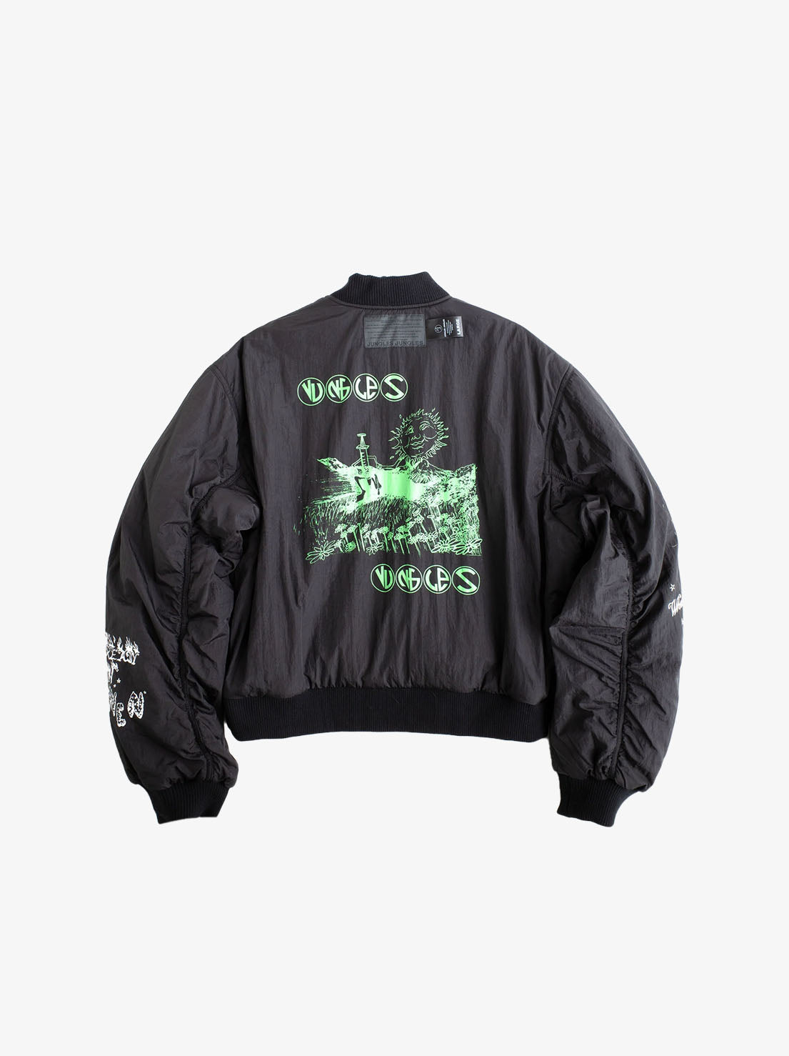 ジャケット・アウター JUNGLES JUNGLES BOMBER JACKET Jungles Jungles - Already In Heaven Reversible Bomber - Plaid – Abicus