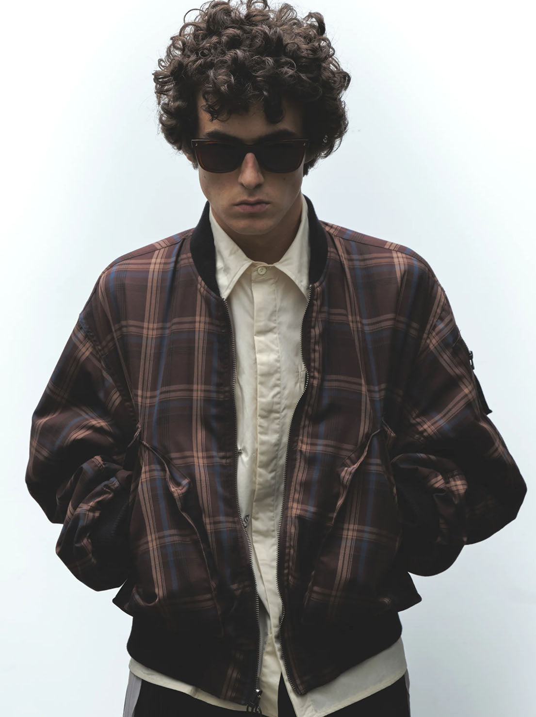 Jungles Jungles - Already In Heaven Reversible Bomber - Plaid
