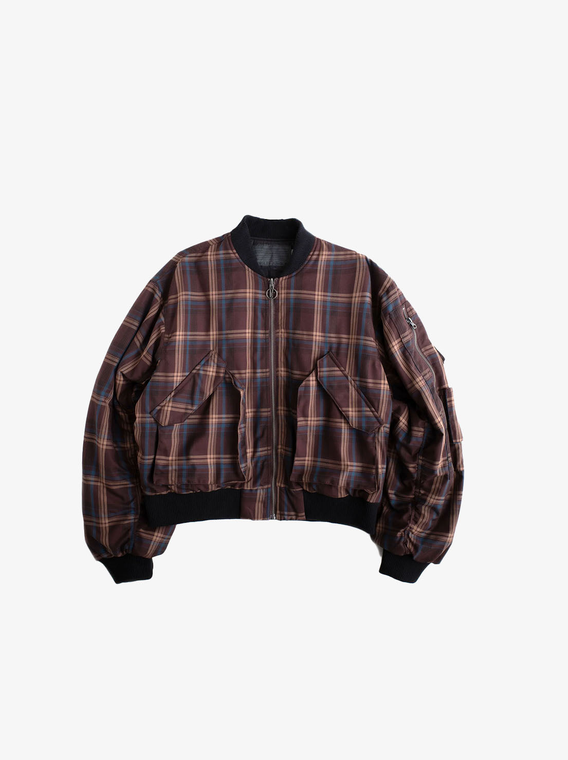 Jungles Jungles - Already In Heaven Reversible Bomber - Plaid