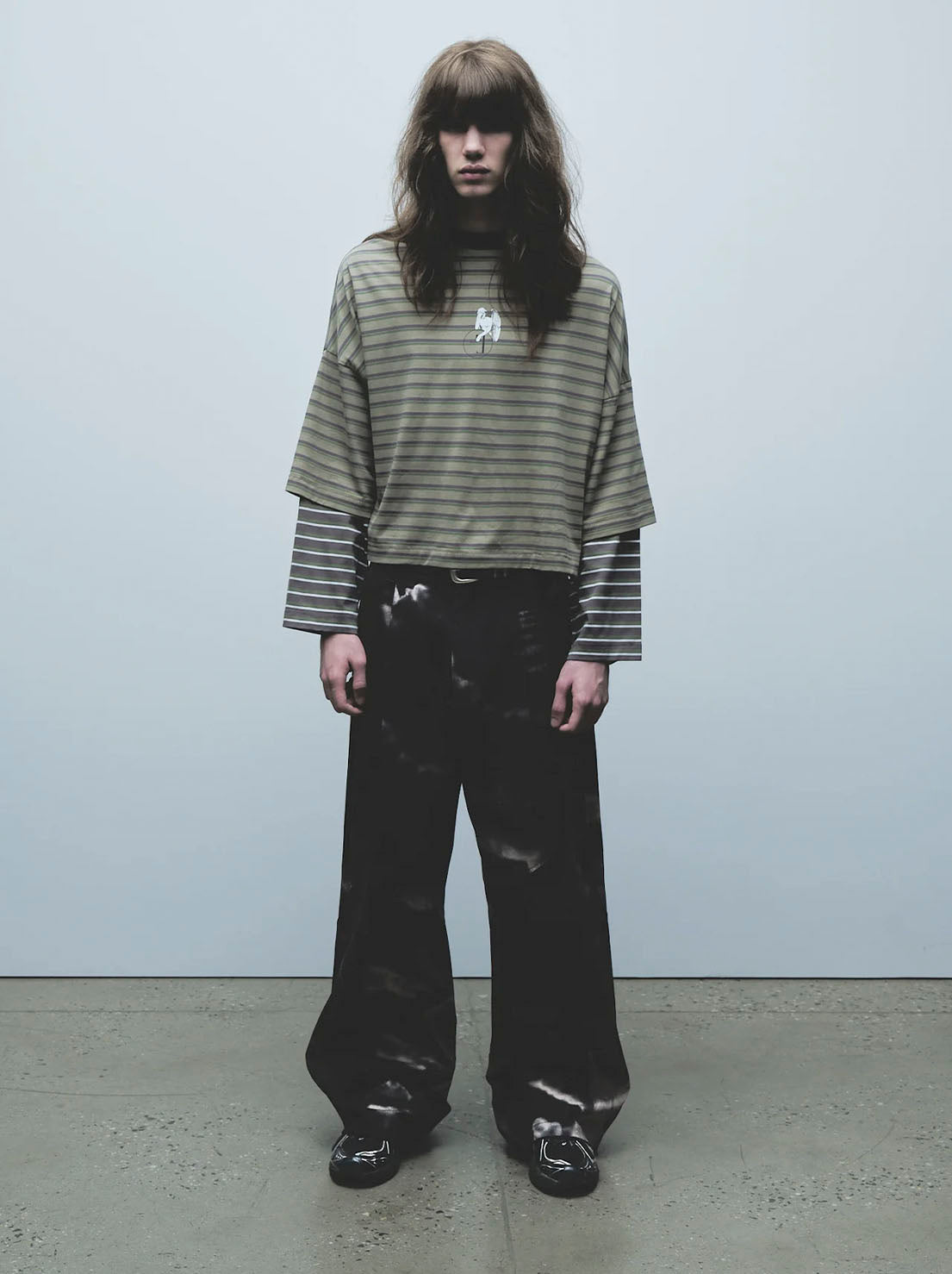 Jungles Jungles - Double Layer Long Sleeve Tee - Green