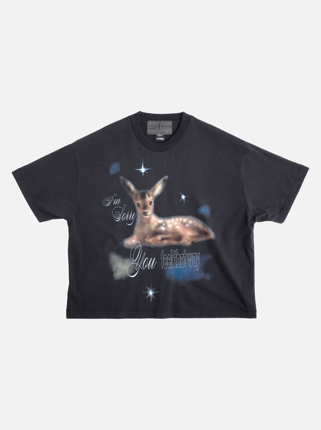 Jungles Jungles - I'm Sorry Tee - Black