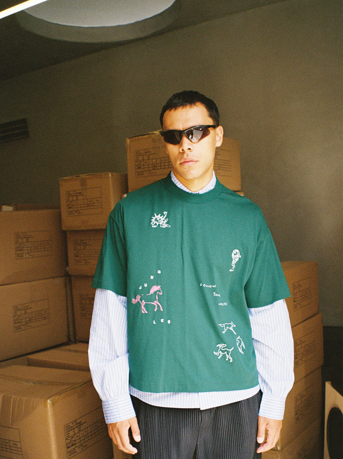 Jungles Jungles - Impulses Tee - Green