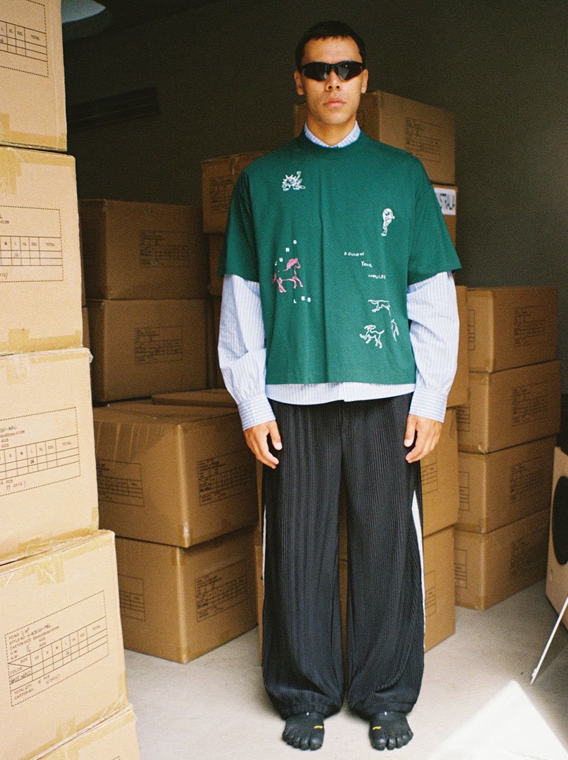 Jungles Jungles - Impulses Tee - Green