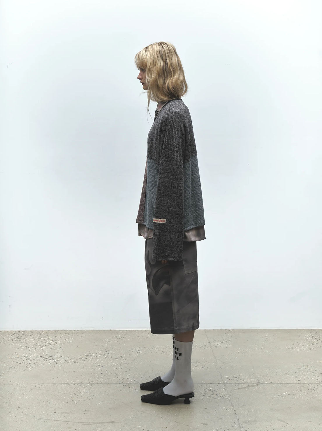 Jungles Jungles - Panelled Speckled Knit - Multi
