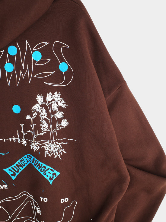 Jungles Jungles - Patience Hoodie - Brown
