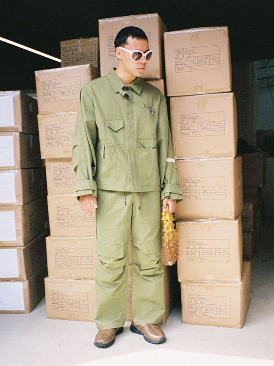 Jungles Jungles - Pockets Field Jacket - Green