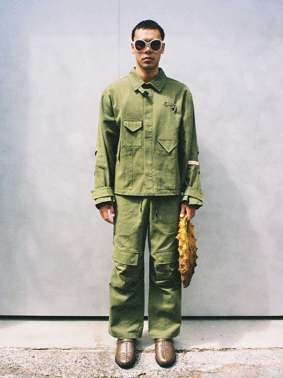 Jungles Jungles - Pockets Field Jacket - Green