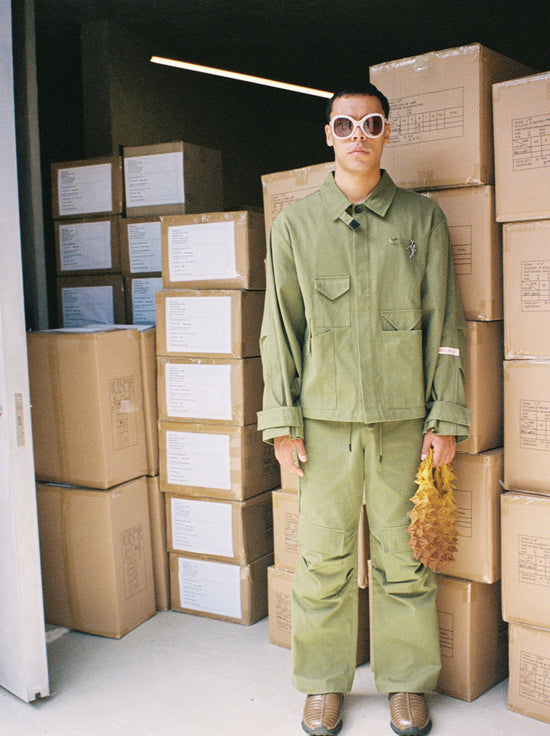 Jungles Jungles - Pockets Field Jacket - Green