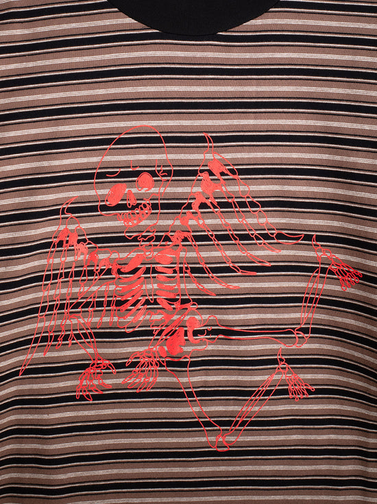 Jungles Jungles - Skeleton Stripe Long Sleeve - Stripe