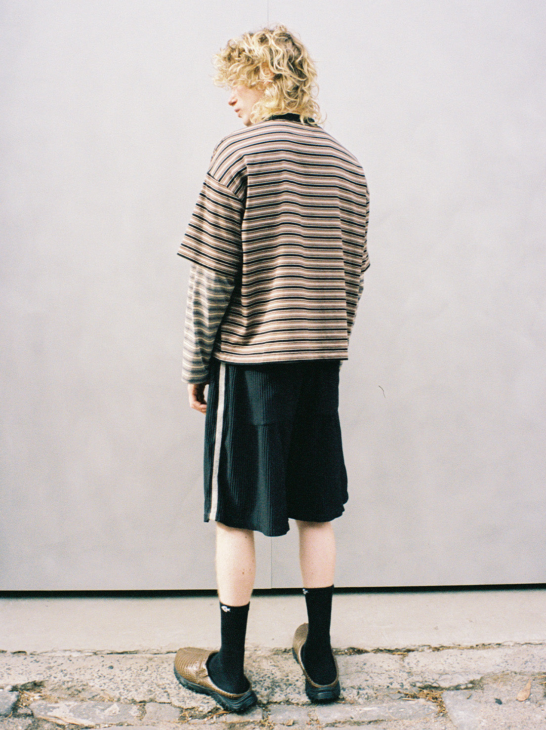 Jungles Jungles - Skeleton Stripe Long Sleeve - Stripe