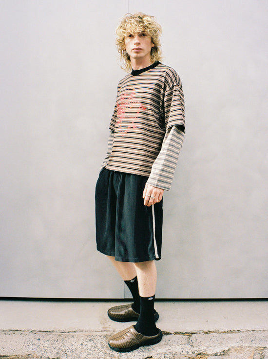 Jungles Jungles - Skeleton Stripe Long Sleeve - Stripe