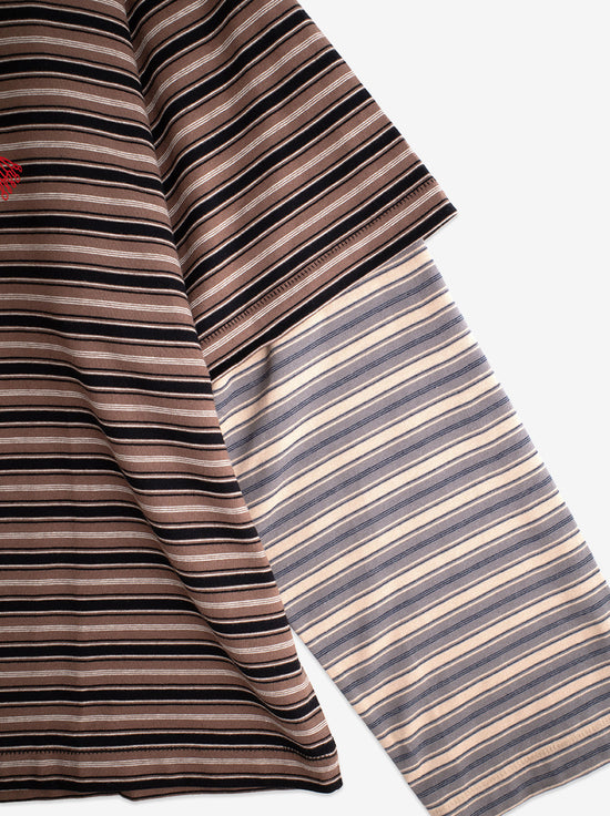 Jungles Jungles - Skeleton Stripe Long Sleeve - Stripe