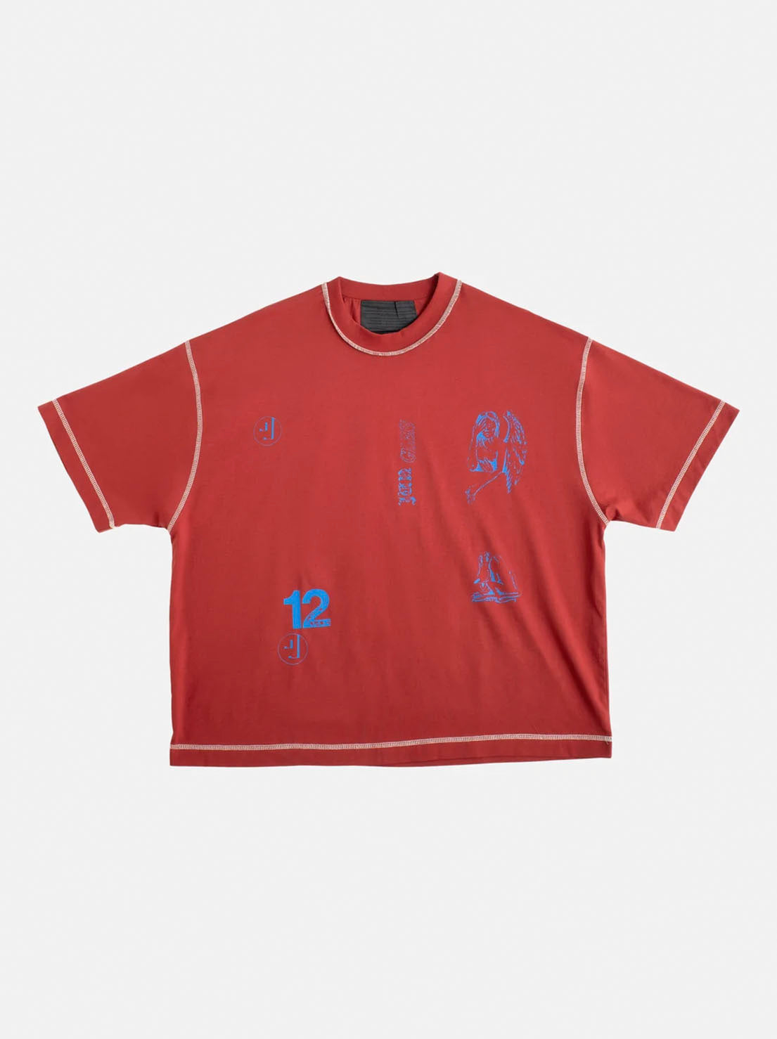 Jungles Jungles - Sketches SS Tee - Red
