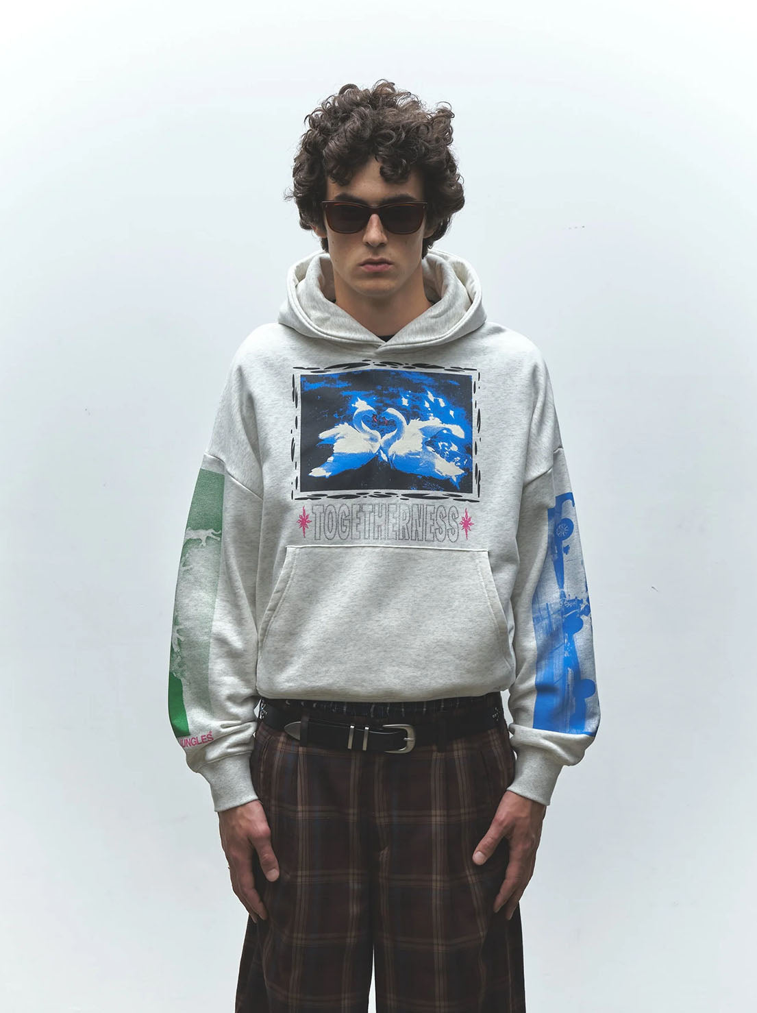 Jungles Jungles - Togetherness Hoodie - Grey Marle