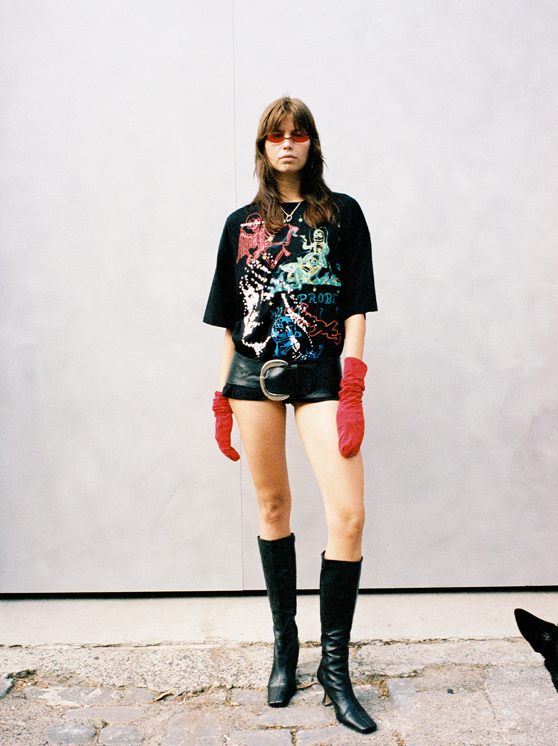 Jungles Jungles - Winter 25 Test Print Tee - Black