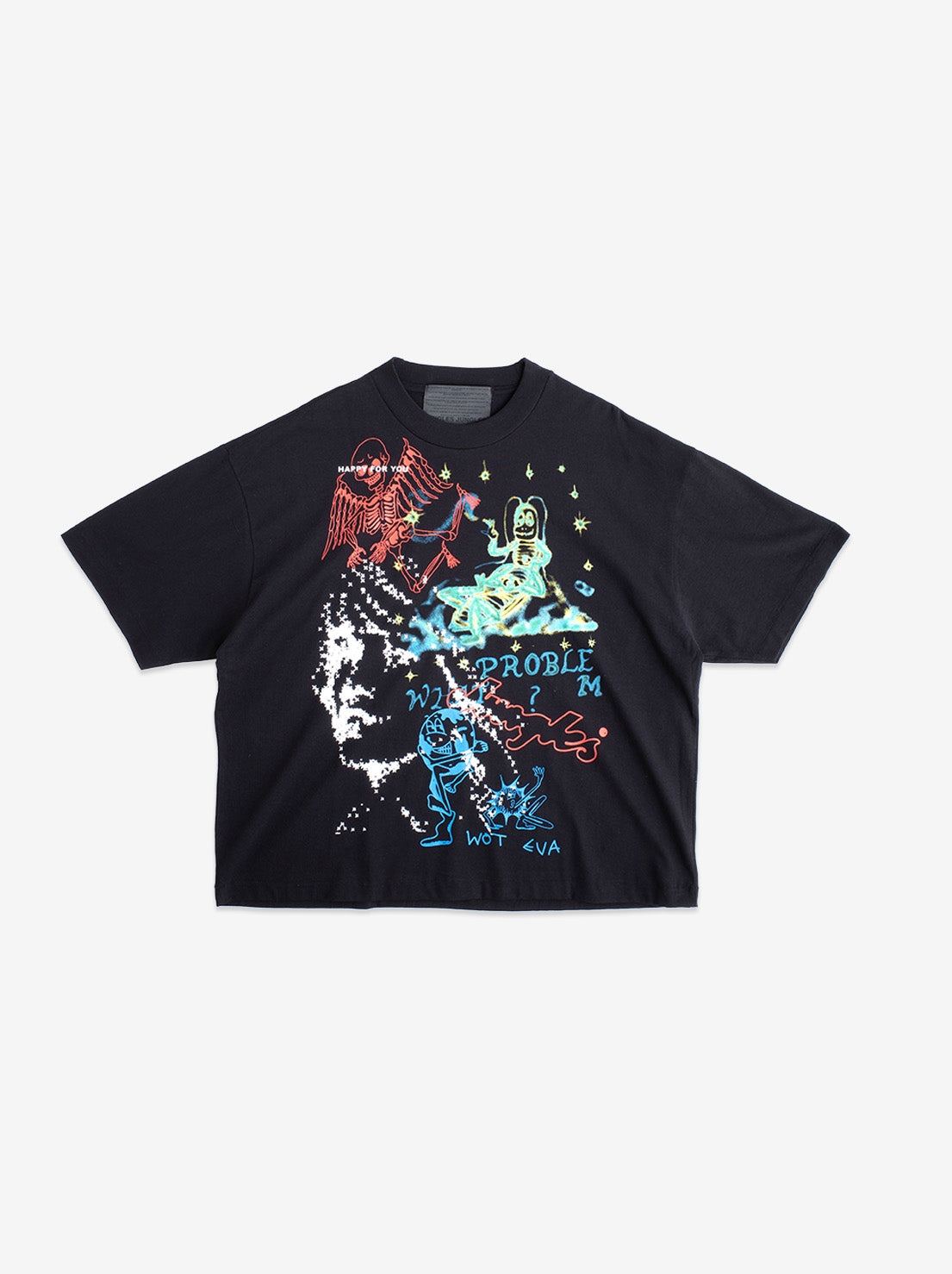 Jungles Jungles - Winter 25 Test Print Tee - Black