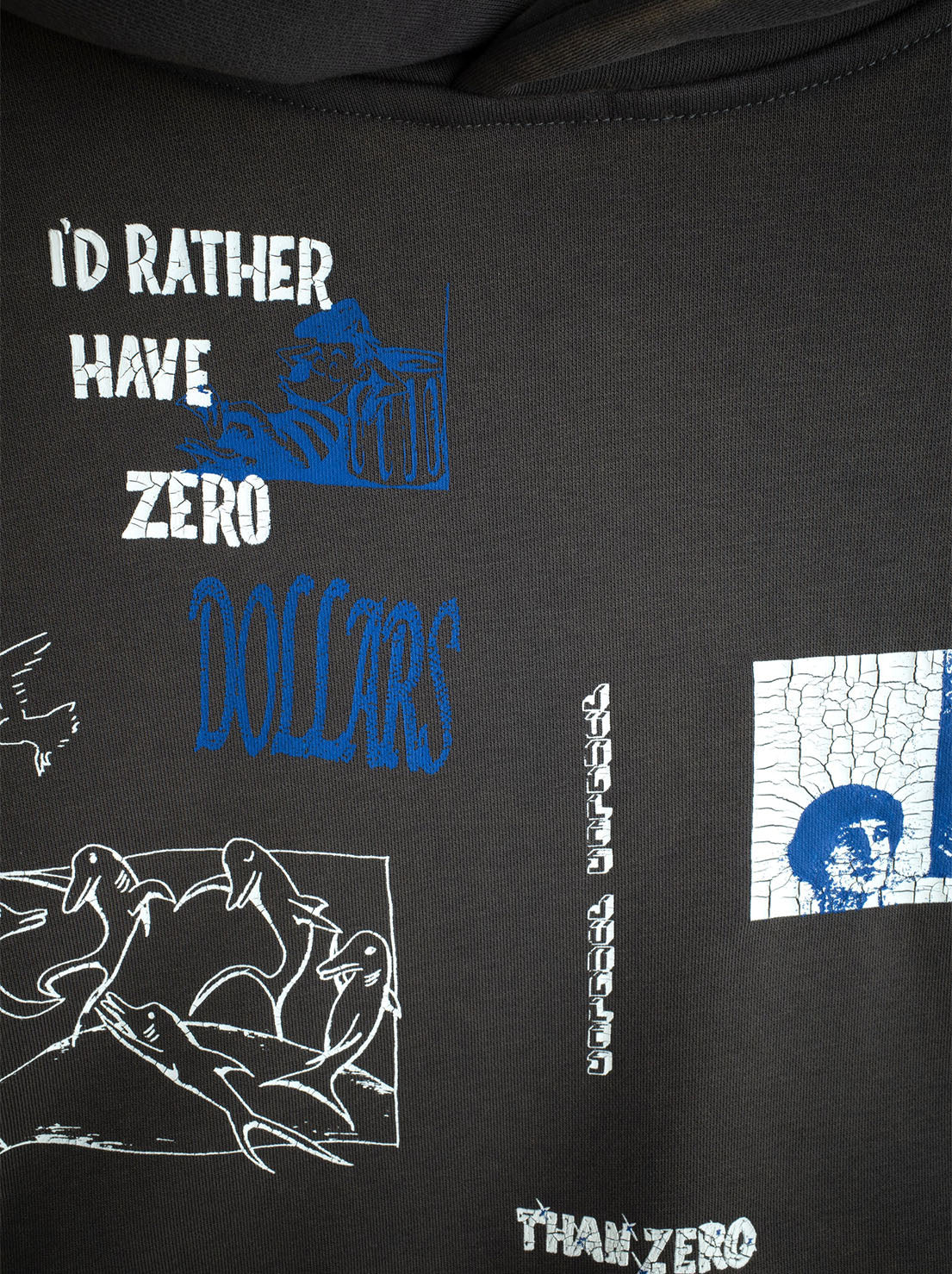 Jungles Jungles - Zero Dollars Hoodie - Vintage Grey