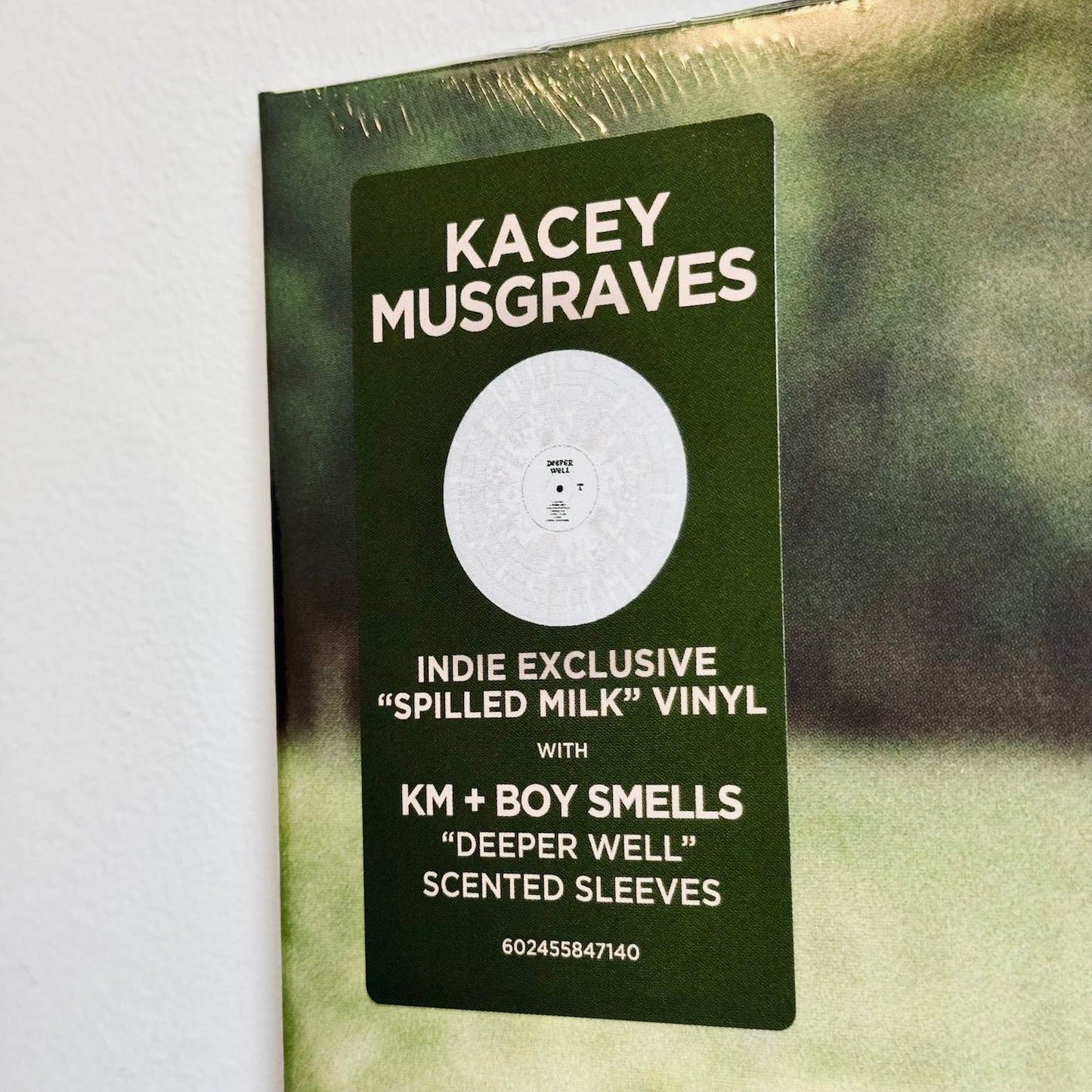 Kacey Musgraves - Deeper Well. LP [Ltd. Ed. Spilled Milk Transparent V ...