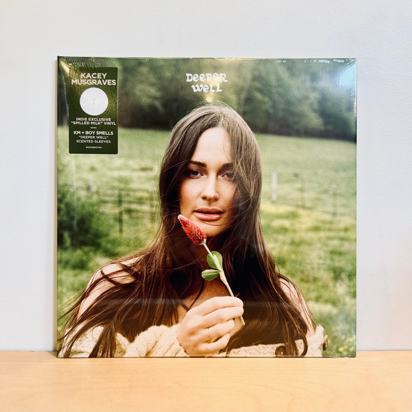 Kacey Musgraves - Deeper Well. LP [Ltd. Ed. Spilled Milk Transparent Vinyl]