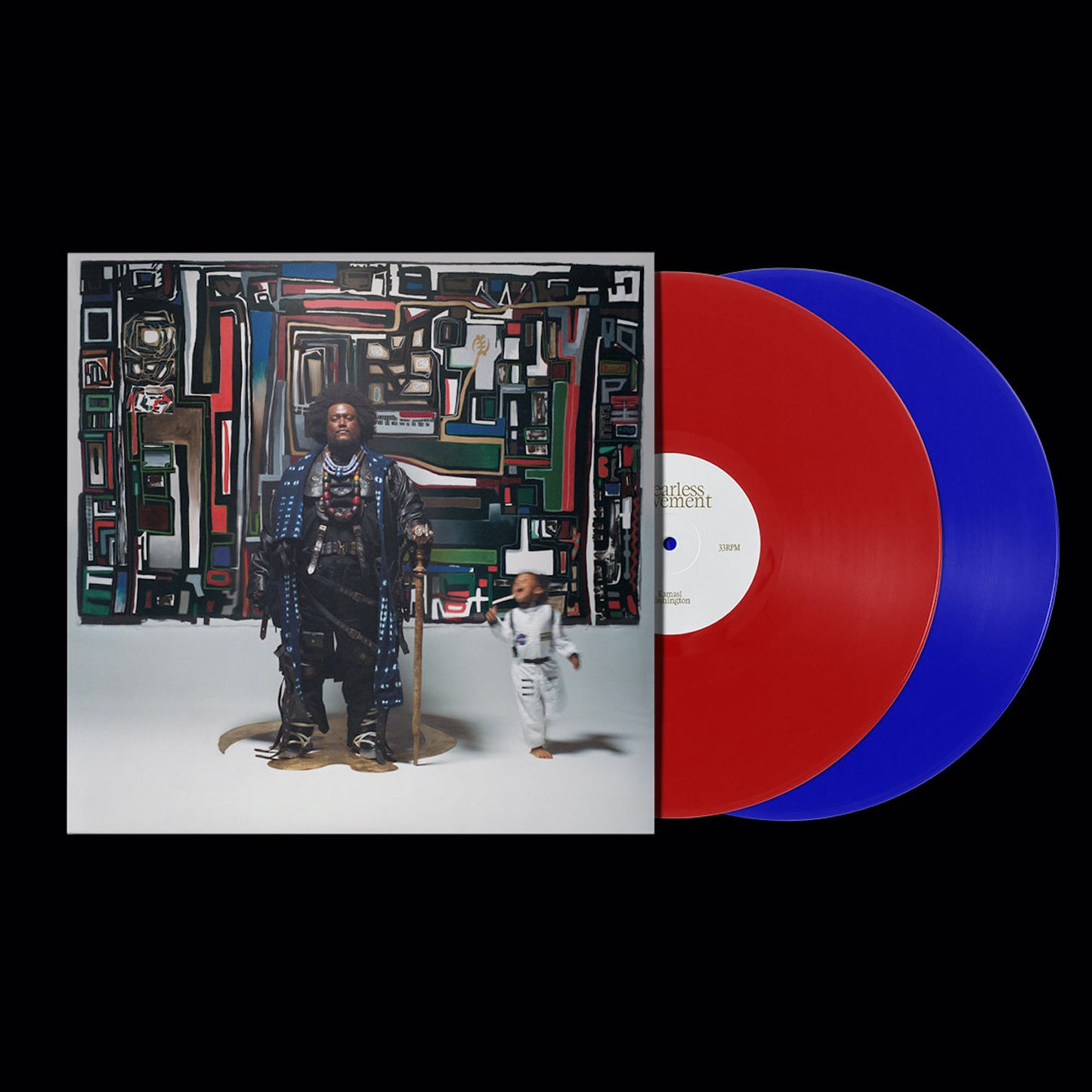 Kamasi Washington - Fearless Movement. 2LP [Ltd. Ed Red & Blue Coloured Vinyl]