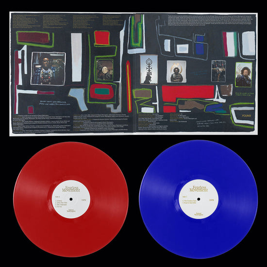 Kamasi Washington - Fearless Movement. 2LP [Ltd. Ed Red & Blue Coloured Vinyl]