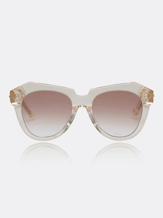Karen Walker Eyewear - Number One Sunglasses - Vintage Clear