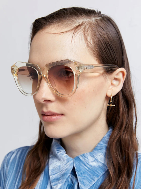 Karen Walker Eyewear - Number One Sunglasses - Vintage Clear