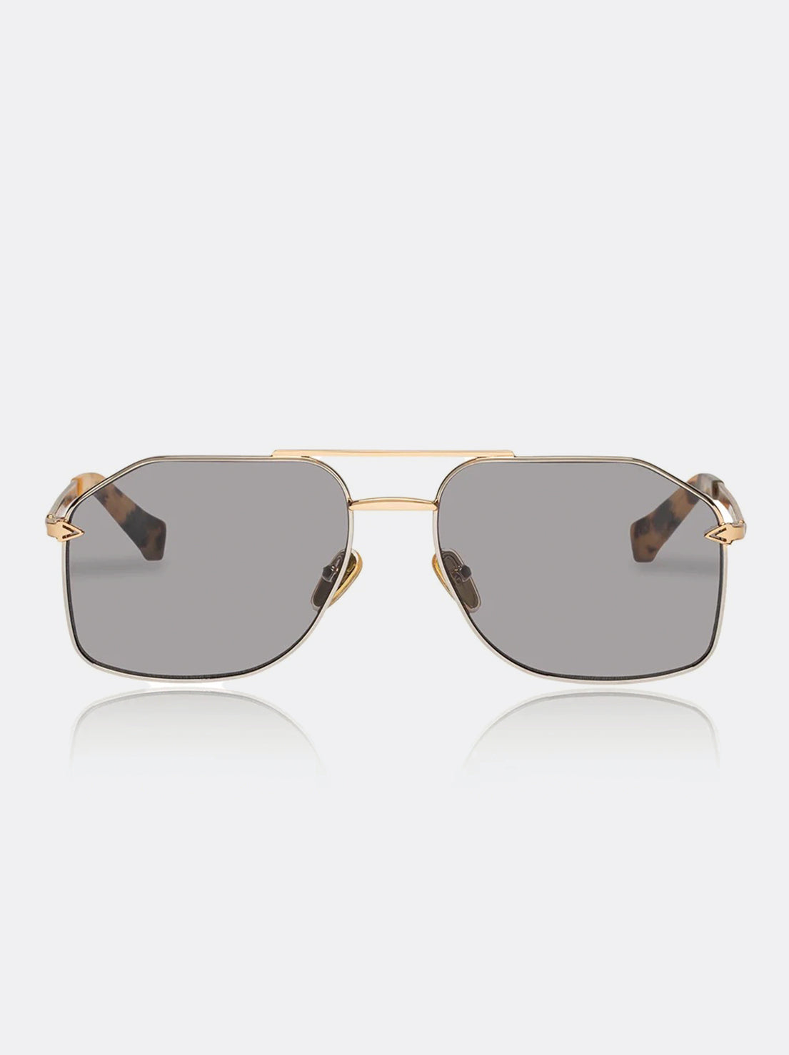 Karen Walker Eyewear - Pampel Sunglasses - Mix Metal