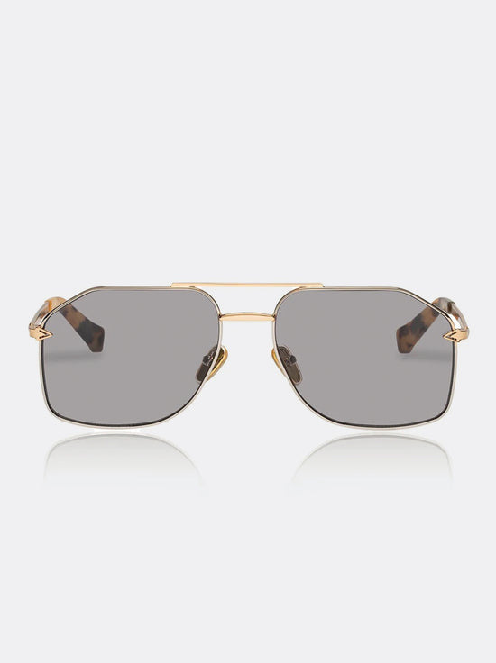 Karen Walker Eyewear - Pampel Sunglasses - Mix Metal