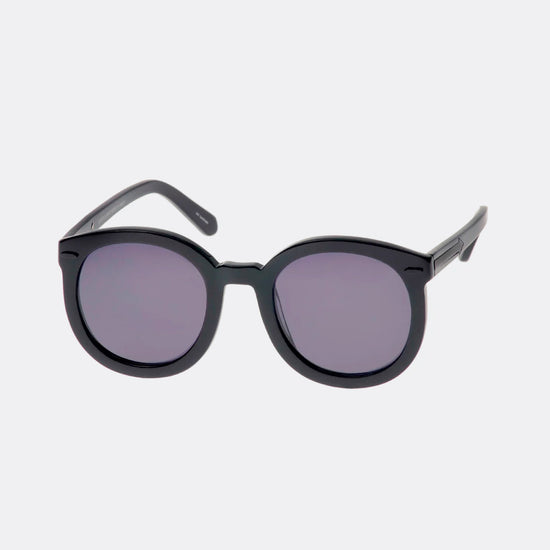 Karen Walker Eyewear - Super Duper Strength Sunglasses - Black/Black