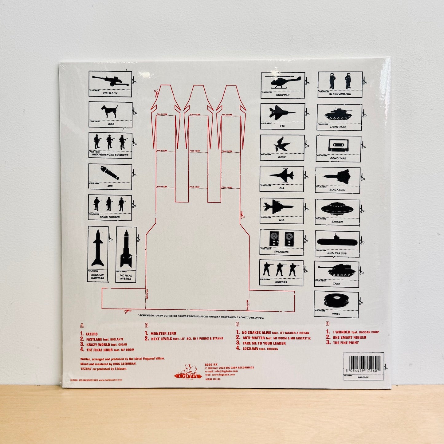 King Geedorah - Take Me To Your Leader / Anti-Matter 7” Reissue. 2LP [20th Anniversary Edition]