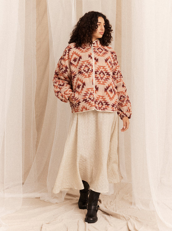 Kinga Csilla - Azteca Tsunami Jacket - Peach