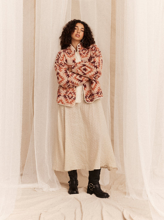 Kinga Csilla - Azteca Tsunami Jacket - Peach