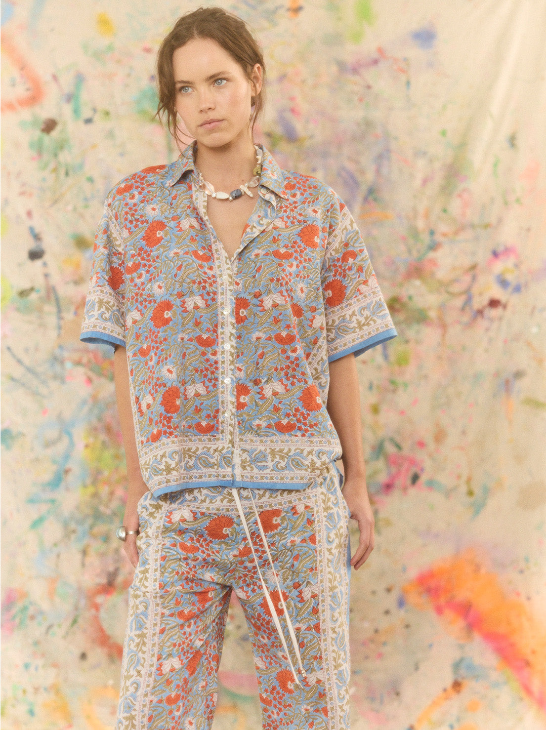 Kinga Csilla - Cortono Shyla Pant - Block Print