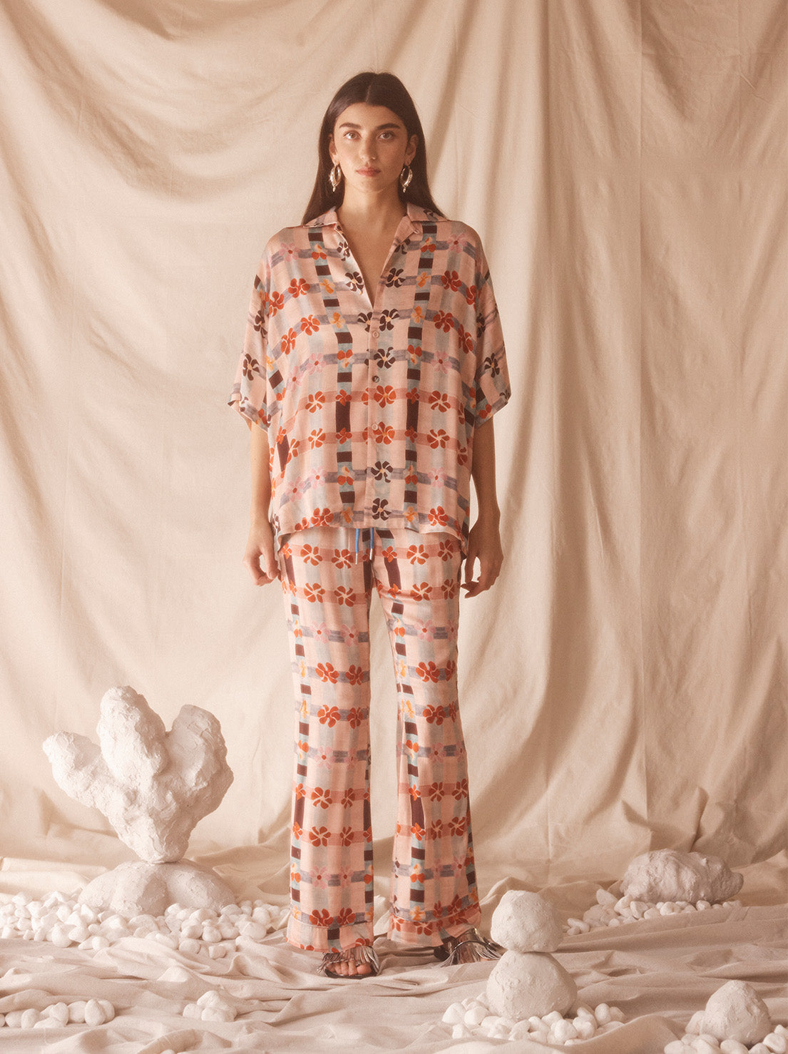 Kinga Csilla - Cuore Luna Flare - Floral Check