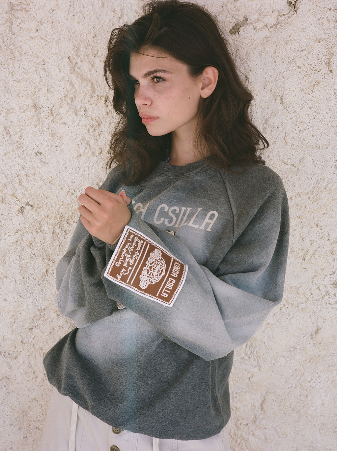 Kinga Csilla - Day Hearts Med Jumper - Grey
