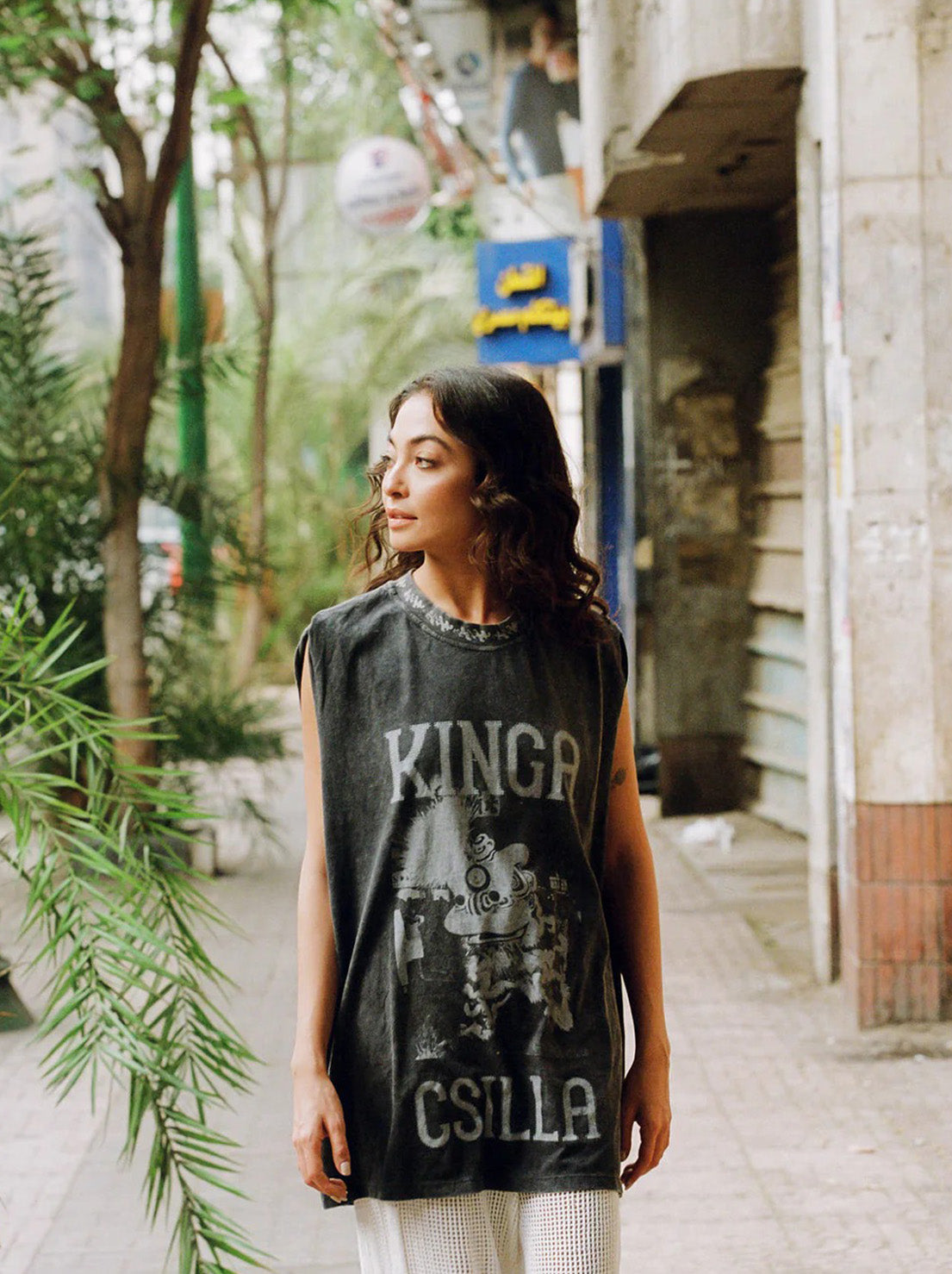 Kinga Csilla - Dragon Dance Band Tee - Black