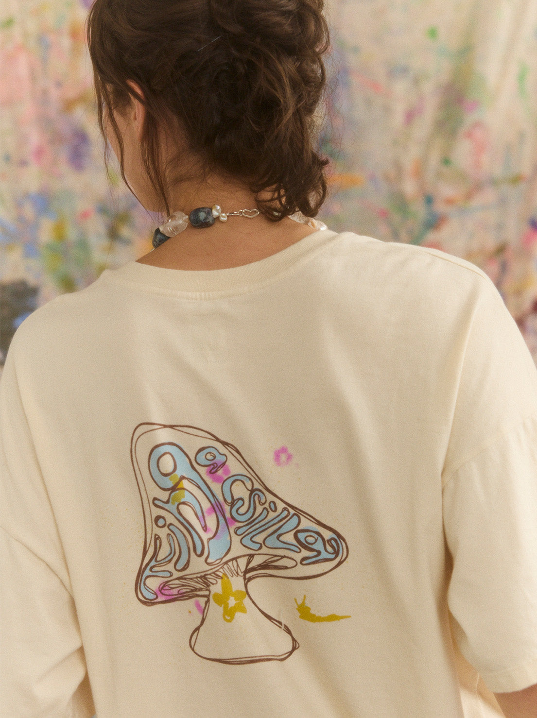 Kinga Csilla - Grow Slow OG Tee - Cream