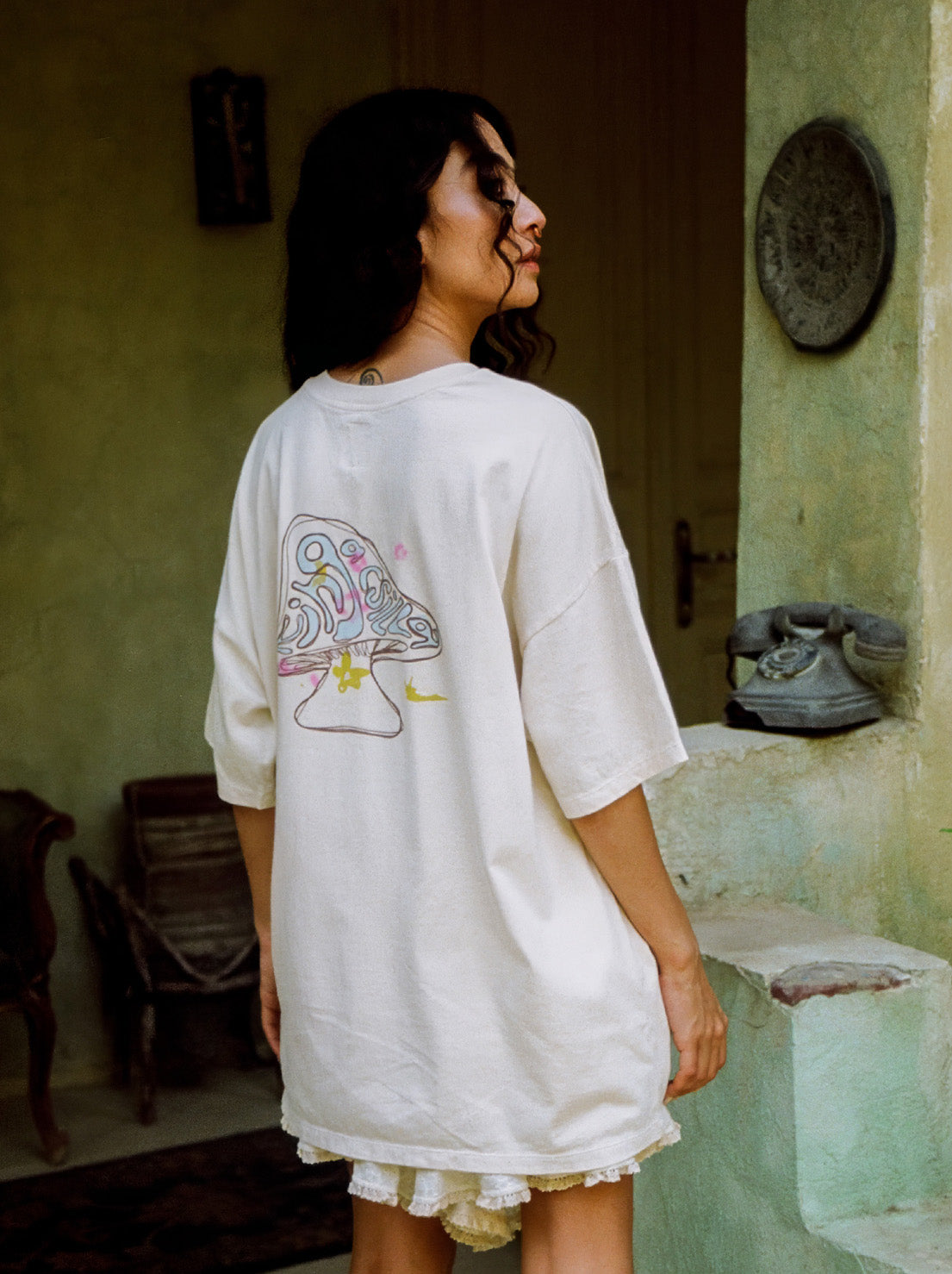 Kinga Csilla - Grow Slow OG Tee - Cream