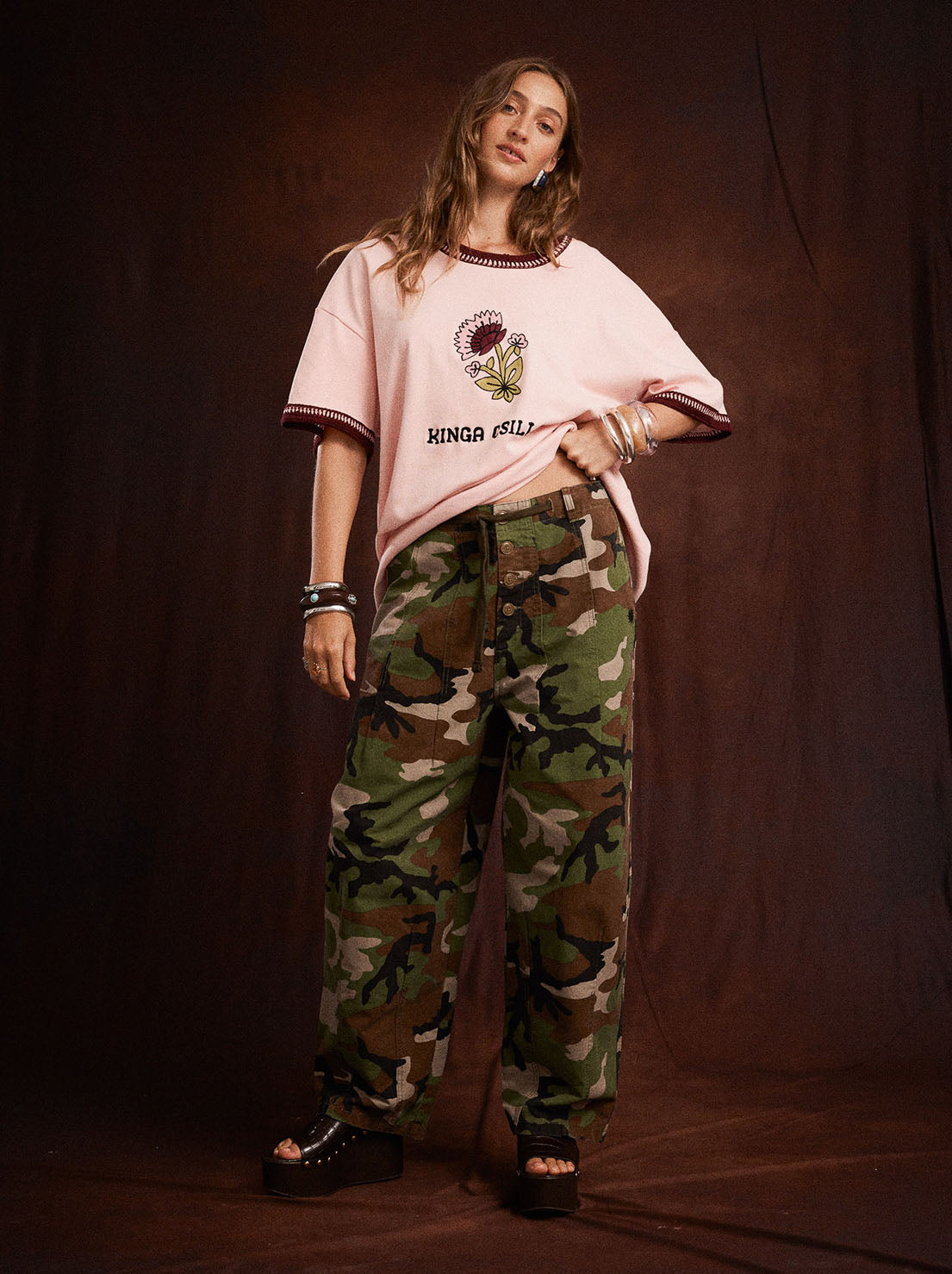 Kinga Csilla - Loto Allora Tee - Pink