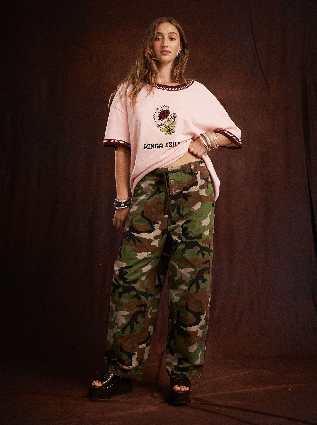 Kinga Csilla - Loto Allora Tee - Pink