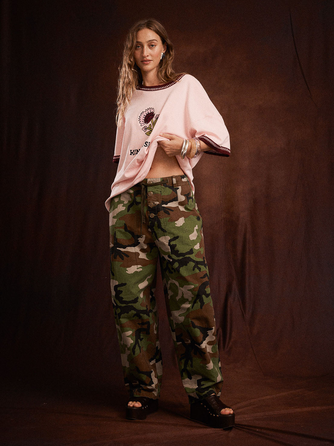 Kinga Csilla - Loto Allora Tee - Pink