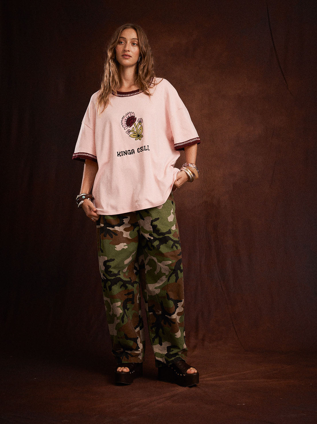 Kinga Csilla - Loto Allora Tee - Pink